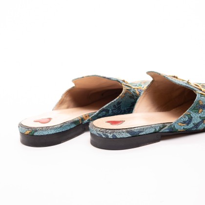 GUCCI MULES TEXTIL
