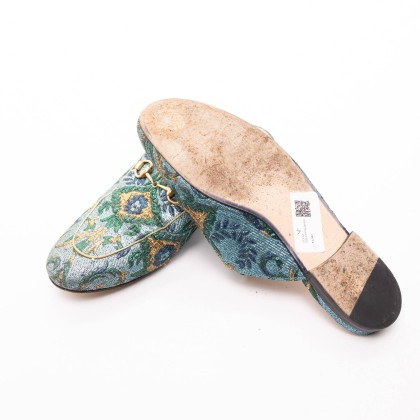 GUCCI MULES TEXTIL