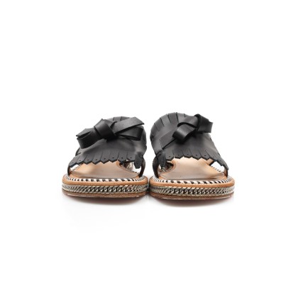 LOUBOUTIN SANDALIAS CON FLECOS