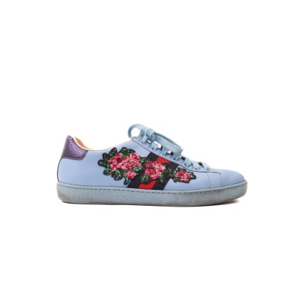 GUCCI TENIS ACE FLORAL