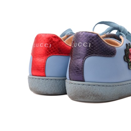 GUCCI TENIS ACE FLORAL