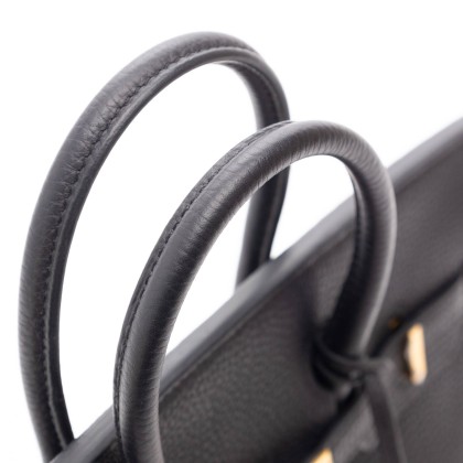 HERMES *NOIR TOGO 
*HW GOLD