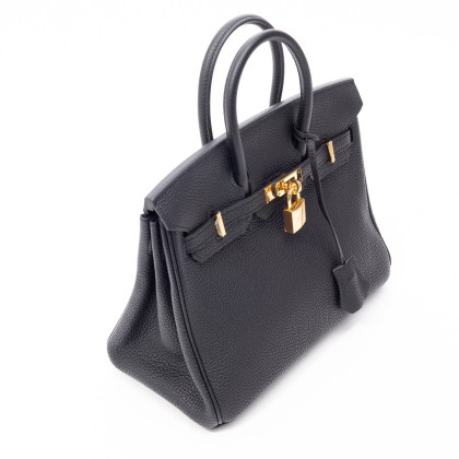 HERMES *NOIR TOGO 
*HW GOLD