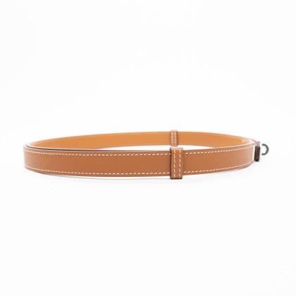 HERMES CINTURON KELLY 18 HERRAJES PLATEADOS