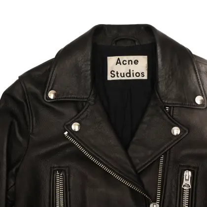 ACNE STUDIO CHAMARRA DE PIEL