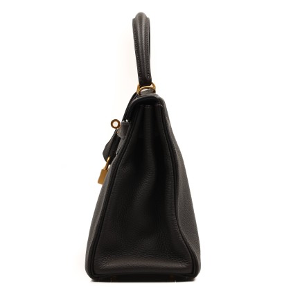 HERMES KELLY 28 CLEMENCE, CHOCOLAT, ALLA CARTÉ 