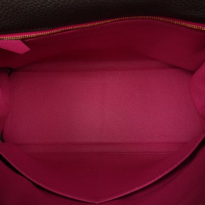 HERMES KELLY 28 CLEMENCE, CHOCOLAT, ALLA CARTÉ 