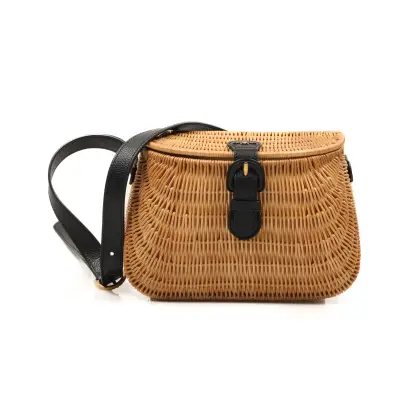 GUCCI WICKER VIMNI CROSSBODY