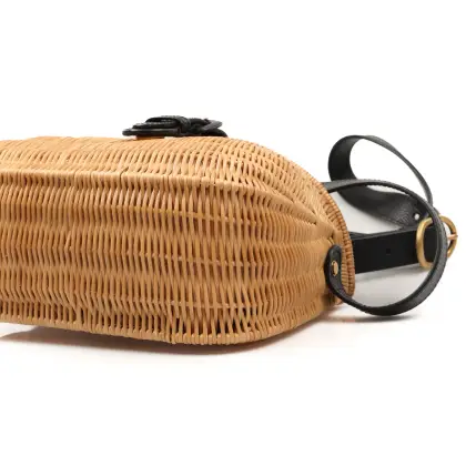 GUCCI WICKER VIMNI CROSSBODY