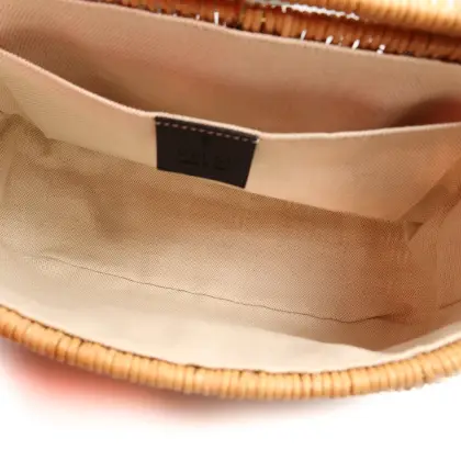 GUCCI WICKER VIMNI CROSSBODY