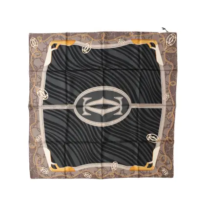 CARTIER SILK SCARF