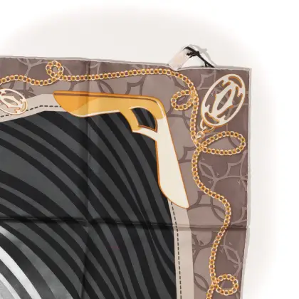 CARTIER SILK SCARF