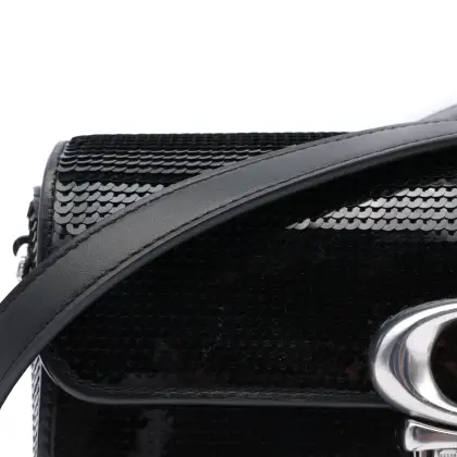 COACH SEQUIN STUDIO BAGUETTE