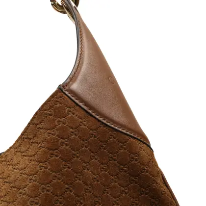 GUCCI BOLSO DE HOMBRO SUEDE