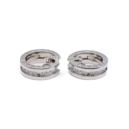 BVLGARI ARETES B.ZERO1 ORO BLANCO