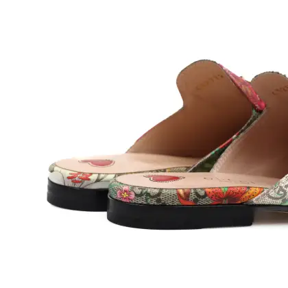 GUCCI MULES FLORA