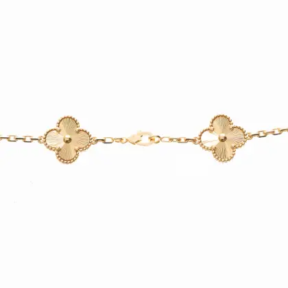 VAN CLEEF & ARPELS COLLAR ALAMBRA VINTAGE 10 MOTIVOS