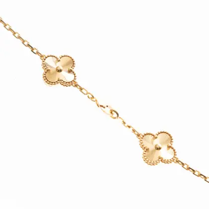VAN CLEEF & ARPELS COLLAR ALAMBRA VINTAGE 10 MOTIVOS