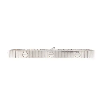 CARTIER UNLIMITED ORO BLANCO, 18 280GEM CERTIFICADO