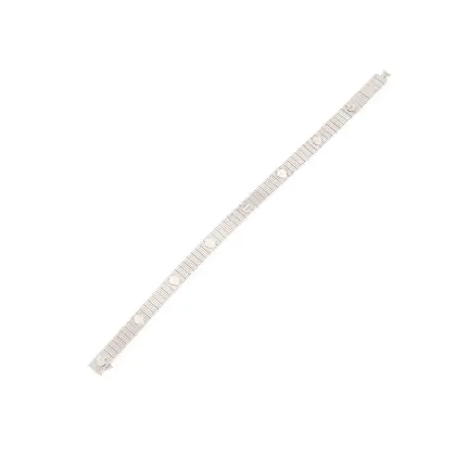 CARTIER UNLIMITED ORO BLANCO, 18 280GEM CERTIFICADO