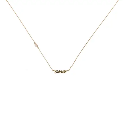TOUS COLLAR AMOR ORO AMARILLO