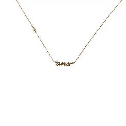 TOUS COLLAR AMOR ORO AMARILLO
