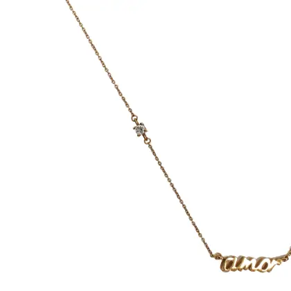 TOUS COLLAR AMOR ORO AMARILLO