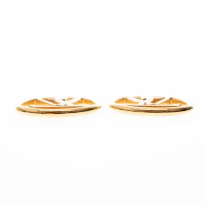 LOUIS VUITTON ARETES LOGO