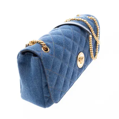 VERSACE CROSSBODY MEDUSA DENIM