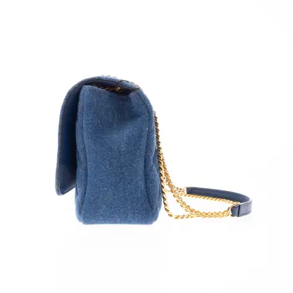 VERSACE CROSSBODY MEDUSA DENIM
