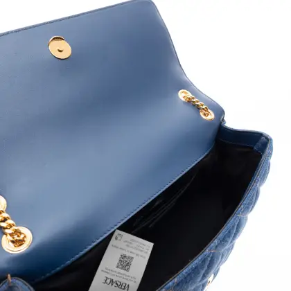 VERSACE CROSSBODY MEDUSA DENIM