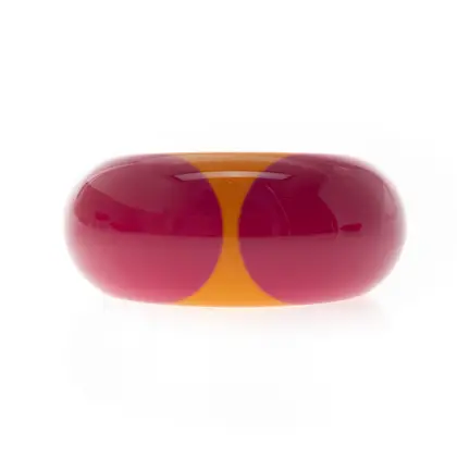 FERRAGAMO PULSERA BICOLOR LUNARES