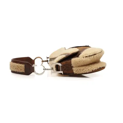 DIOR SADDLE VINTAGE SHEARLING