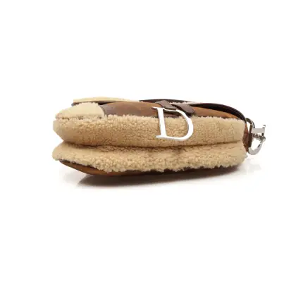 DIOR SADDLE VINTAGE SHEARLING