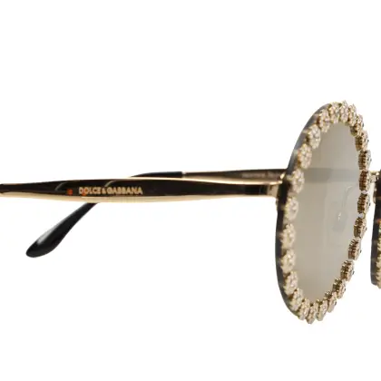 DOLCE & GABBANA LENTES REDONDOS CON FLORES