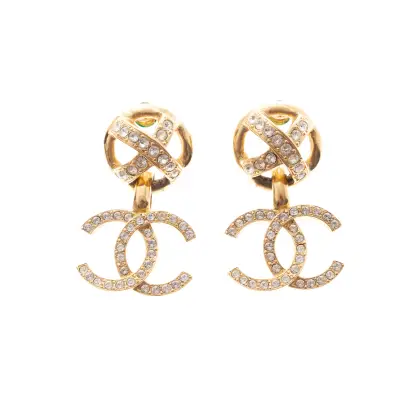 CHANEL ARETES CRISTALES