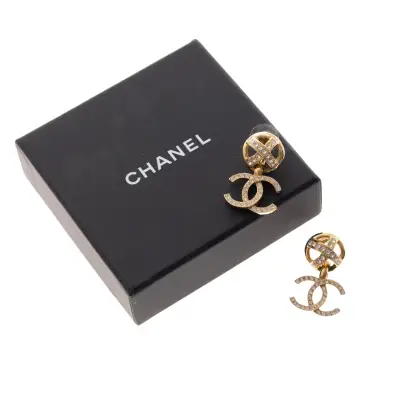 CHANEL ARETES CRISTALES