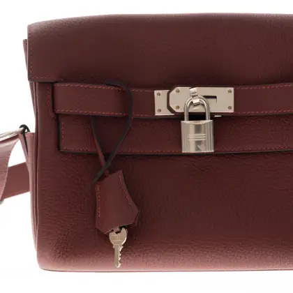 HERMES KELLY MESSENGER ROUGE H