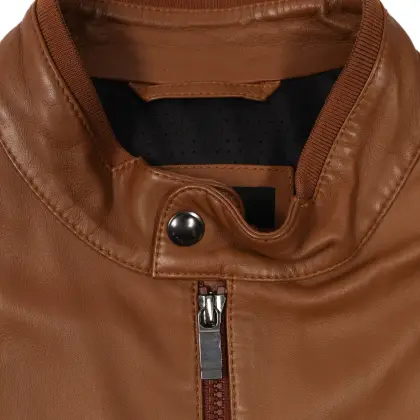 ZEGNA CHAMARRA DE PIEL