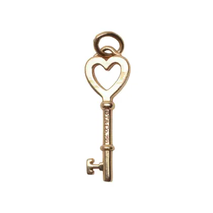 TIFFANY & CO DIJE LLAVE EN ORO AMARILLO