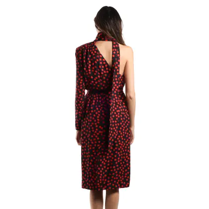 SAINT LAURENT VESTIDO SIN MANGA