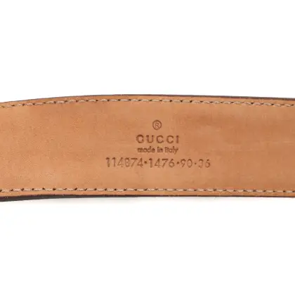 GUCCI CINTURON INTERLOCKING