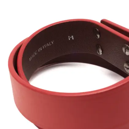 GIVENCHY SHARK TOOTH LEATHER BRACELET